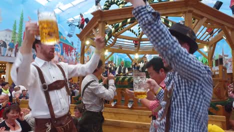 Drunken-people-drink-sing-and-celebrate-at-Oktoberfest-Germany