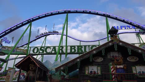 A-roller-coaster-at-an-amusement-park-offers-thrills-2