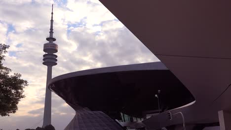 Establishing-shot-of-BMW-headquarters-in-Munich-Germany-5