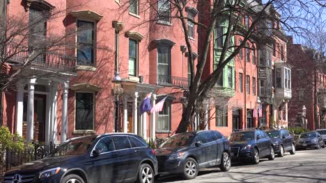 Establishing-shot-of-apartments-and-streets-on-Bunker-Hill-Boston-Massachusetts-2