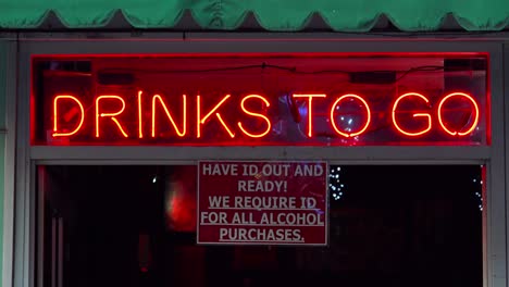 A-neon-sign-on-Beale-Street-Memphis-reads-Drinks-To-Go-for-takeaway-liquor-on-the-street