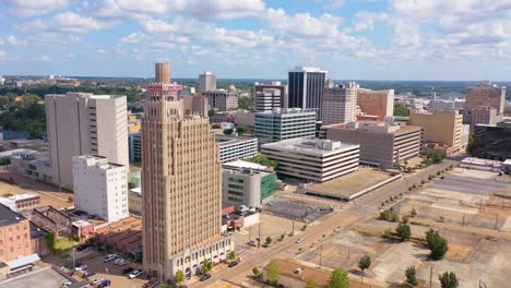 Good-aerial-establishing-shot-of-Standard-Life-and-buildings-in-the-downtown-business-district-of-Jackson-Mississippi-1