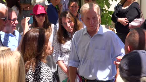 2019---American-Presidential-candidate-Tom-Steyer-speaks-to-a-small-gathering-or-group-of-voters-and-supporters-in-Ventura-California-12