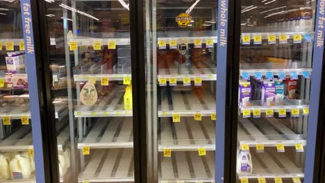 2020---supermarket-and-store-shelves-are-mostly-empty-during-the-Corona-virus-COVID-19-virus-outbreak-in-America