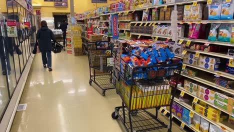 2020---supermarket-and-store-shelves-are-mostly-empty-during-the-Corona-virus-COVID-19-virus-outbreak-in-America-5