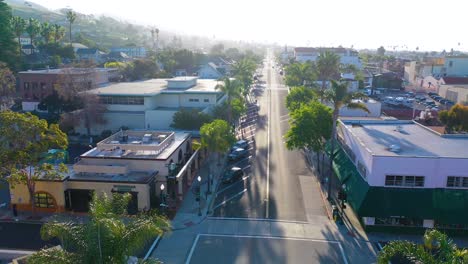 2020---aerial-of-the-streets-of-Ventura-California-empty-as-all-businesses-close-during-the-Coronavirus-Covid-19-epidemic-crisis-3