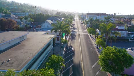 2020---aerial-of-the-streets-of-Ventura-California-empty-as-all-businesses-close-during-the-Coronavirus-Covid-19-epidemic-crisis-4