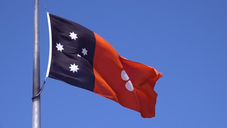 The-flag-of-the-Northern-Territory-in-Australia-blows-in-the-wind