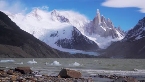Cerro-Torre-rises-high-above-the-windwhipped-waters-of-Laguna-Torre-in-Fitz-Roy-National-Park-Argentina-2