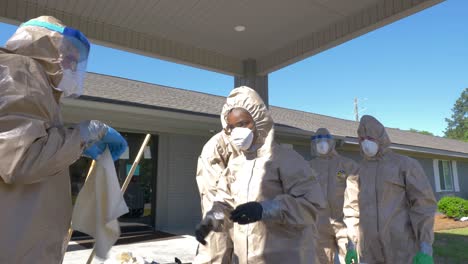 Members-Of-The-National-Guard-Sanitize-An-Senior-Living-Facility-During-Covid19-Outbreak