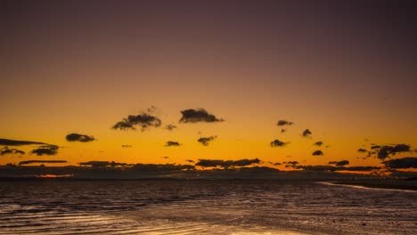 Time-lapse-beautiful-clouds-over-ocean-at-Mt-Gravatt-Queensland-Australia