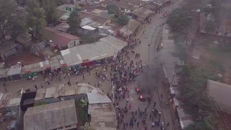 Aerial-over-rioting-fires-and-riots-in-the-Kibera-slum-of-Nairobi-during-controversial-elections--7