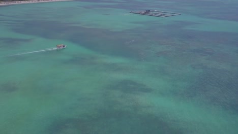 Antenne-über-Delphinschwimmzentrum-In-Punta-Cana-In-Der-Dominikanischen-Republik