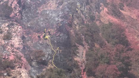 Firefighters-Mop-Up-After-A-Brush-Fire-Burns-A-Hillside-Near-Hollister-Ranch-In-Santa-Barbara-California-2