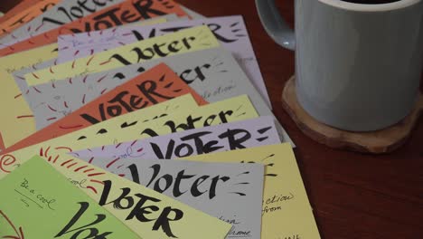 Volunteers-Create-Homemade-Voter-Registration-Voting-Reminder-Postcards-Cards-Prior-To-The-2020-Elections-1