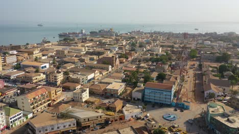 Good-Aerial-Views-Of-A-Coastal-City-In-West-Africa-Banjul-Gambia-3