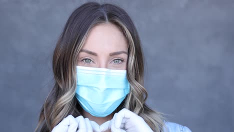 A-cleared-woman-makes-a-heart-shaped-love-sign-during-the-Covid19-coronavirus-pandemic-epidemic