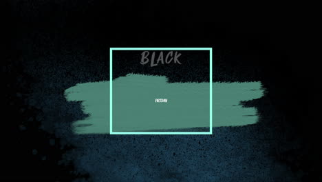 Animation-intro-text-Black-Friday-on-green-fashion-and-brush-background