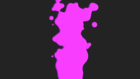 Animation-motion-abstract-pink-liquid-spots-black-splash-background-1