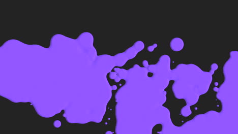 Animation-motion-abstract-purple-liquid-spots-black-splash-background-1