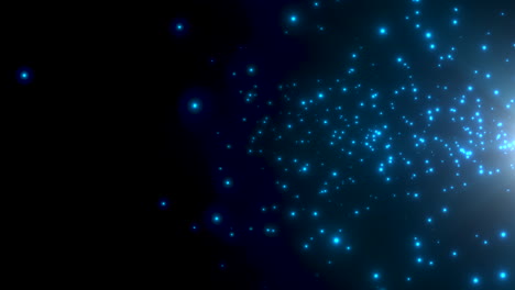 Motion-blue-particles-and-stars-in-galaxy-abstract-background-4