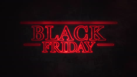 Animation-intro-text-Black-Friday-with-star-war-styles-in-galaxy-retro-background