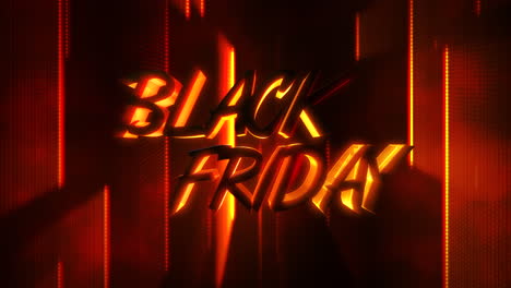 Animation-intro-text-Black-Friday-and-motion-red-neon-lines-abstract-background