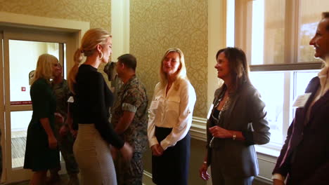 Ivanka-Trump-Greets-Soldiers-At-A-Formal-Military-Event