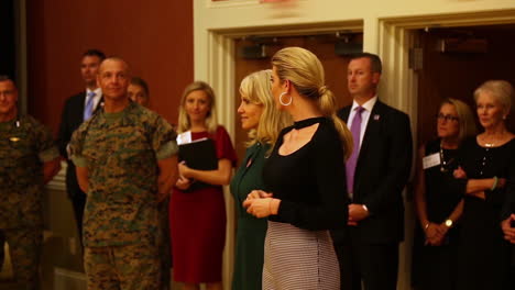 Ivanka-Trump-Addresses-Soldiers-At-A-Formal-Military-Event-Accompanied-By-Kellyanne-Conway
