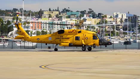 A-Coast-Guard-Sector-San-Diego-Mh60-Jayhawk-Rescue-Helicopter-Crew-Lands-At-Sector-San-Diego