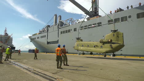 Chinook-Helicopter-Is-Loaded-Onto-A-Us-Navy-Ship-In-Ponce-Puerto-Rico-In-2017