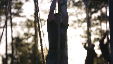 Us-Marines-Undergo-Basic-Training-Including-Climbing-Ropes