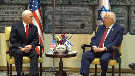 Mike-Pence-Thanks-Israeli-President-Rivlin-For-Being-A-Gracious-Host