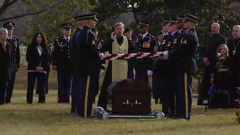 A-Priest-Offers-The-Final-Prayers-Over-Us-Army-Sgt-Mihail-Golins-Burial-At-Arlington