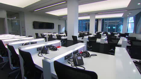 Empty-Offices-And-Meeting-Rooms-Are-Seen-At-The-New-Nato-Headquarters