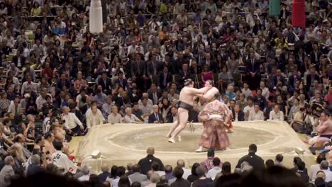 President-Donald-Trump-And-First-Lady-Melania-Trump-Attend-A-Sumo-Wrestling-Match-In-Japan-2019