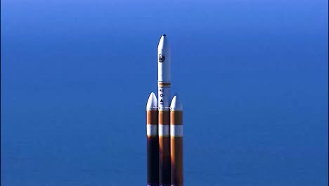 the-Successful-Launch-Of-A-Delta-Iv-Heavy-Rocket-From-Vandenberg-Air-Force-Base-California-2019
