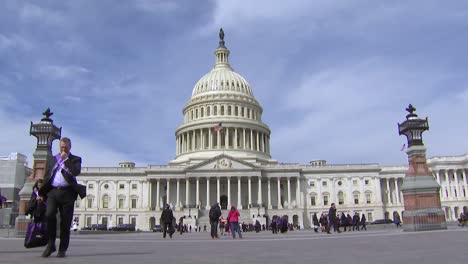 Shots-Of-the-Capitol-Building-In-Washington-Dc-2019