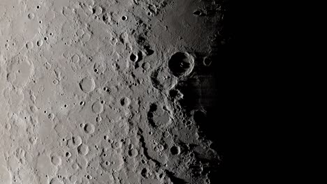 Extrem-Detaillierter-4k-Zeitraffer-Des-Sonnenuntergangs-Auf-Der-Mondoberfläche-Von-Der-Mondumlaufbahn-Mondaufklärer-2009