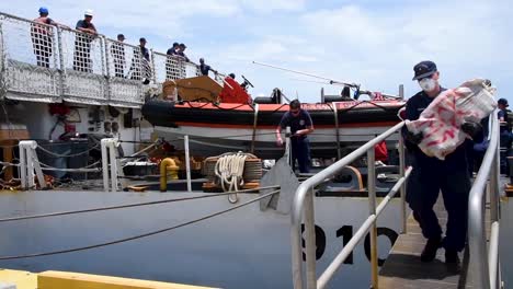the-Us-Coast-Guard-Cutter-Offloads-$2-Million-Worth-Interdicted-Drugs-In-Key-West