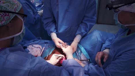 Us-Air-Force-Service-Members-Performing-A-Hysterectomy-Surgery-During-New-Horizons-Exercise