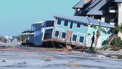 Wreckage-Left-In-the-Wake-Of-Hurricane-Michael-Is-Seen-On-the-Beaches-Of-Panama-City-Florida
