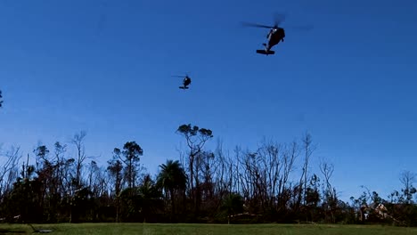 Florida-National-Guardsmen-Land-In-Panama-City-Via-Helicopter