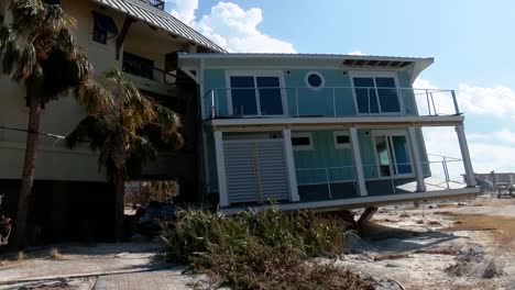 A-Home-Completely-Swept-Away-By-Hurricane-Michael-Slammed-Into-An-Apartment-In-Mexico-Beach-Florida-2018