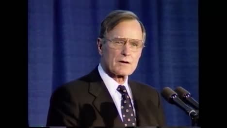 President-George-H-W-Bush-Speaks-About-the-Intelligence-Community-During-His-Farewell-Speech-To-the-Cia-January-8-1993