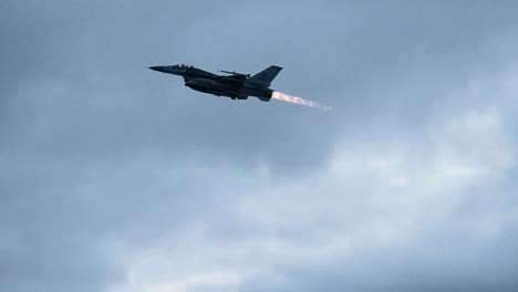 Several-F16S-Take-Off-During-Nato-Exercise-Trident-Juncture-2018