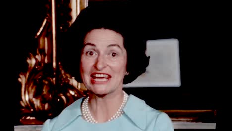 Claudia-Lady-Bird-Johnson-Tells-Stories-Of-Library-Committee-Meetings-In-the-Treaty-Room-In-the-Living-Quarters-Of-the-White-House-1960S