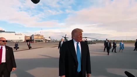 Präsident-Trump-Spricht-Mit-Der-Presse-über-Die-Reise-In-Die-Normandie-Zum-Jubiläums--Und-Mexiko-Treffen-Im-Weißen-Haus-2019