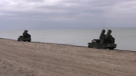Us-Army-5th-Battalion-4th-Air-Defense-Artillery-Regiment-Conducts-Military-Exercises-With-Latvia-And-Lithuania-In-Latvia