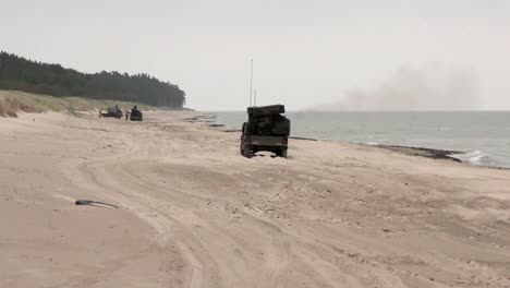 Us-Army-5th-Battalion-4th-Air-Defense-Artillery-Regiment-Conducts-Military-Exercises-With-Latvia-And-Lithuania-In-Latvia-3